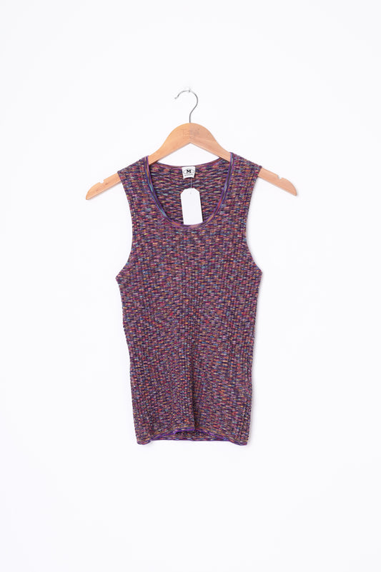 Missoni Womens Purple Top Size L