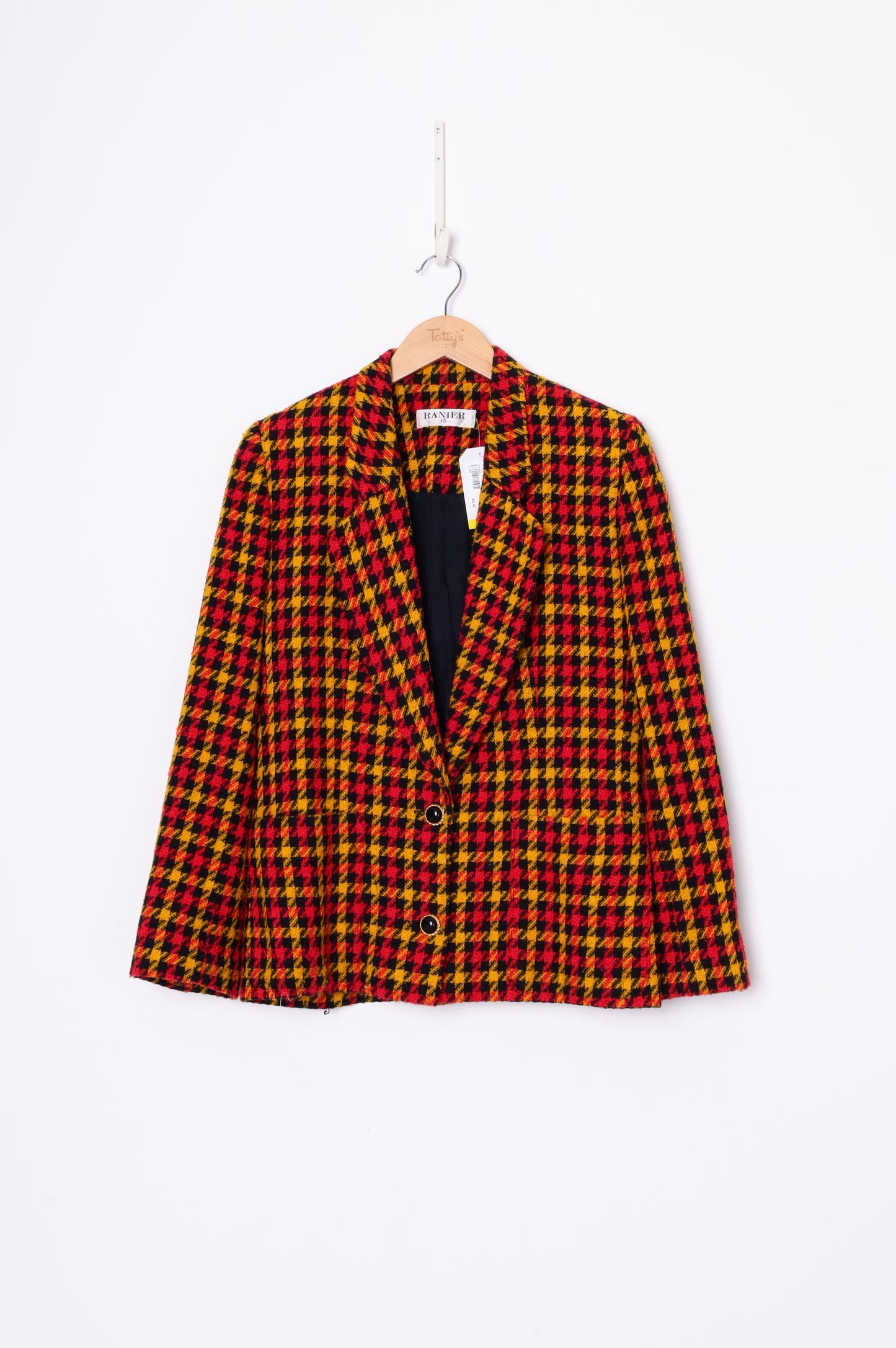 Ranier Womens Red Blazer Size 10