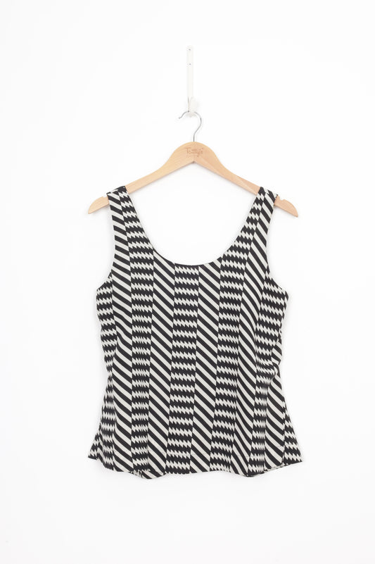 Coop Womens White Top Size 10