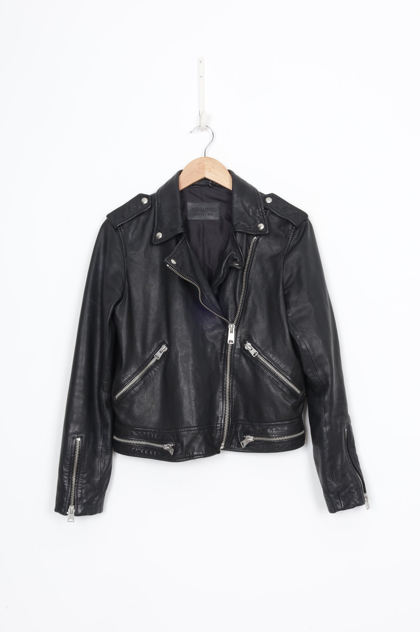 AllSaints Womens Black Jacket Size 40