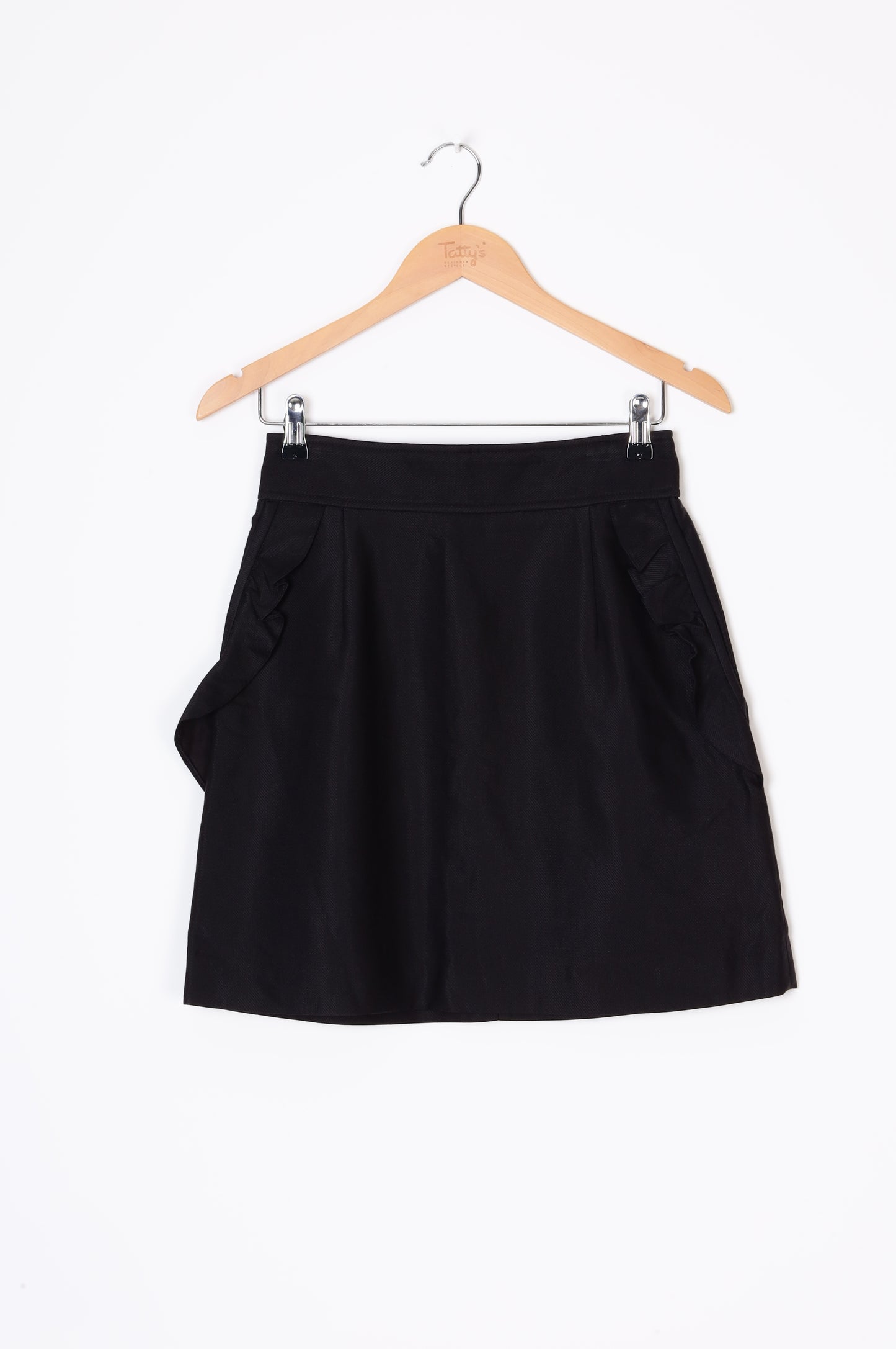 Sandro Womens Black Mini Skirt Size 2