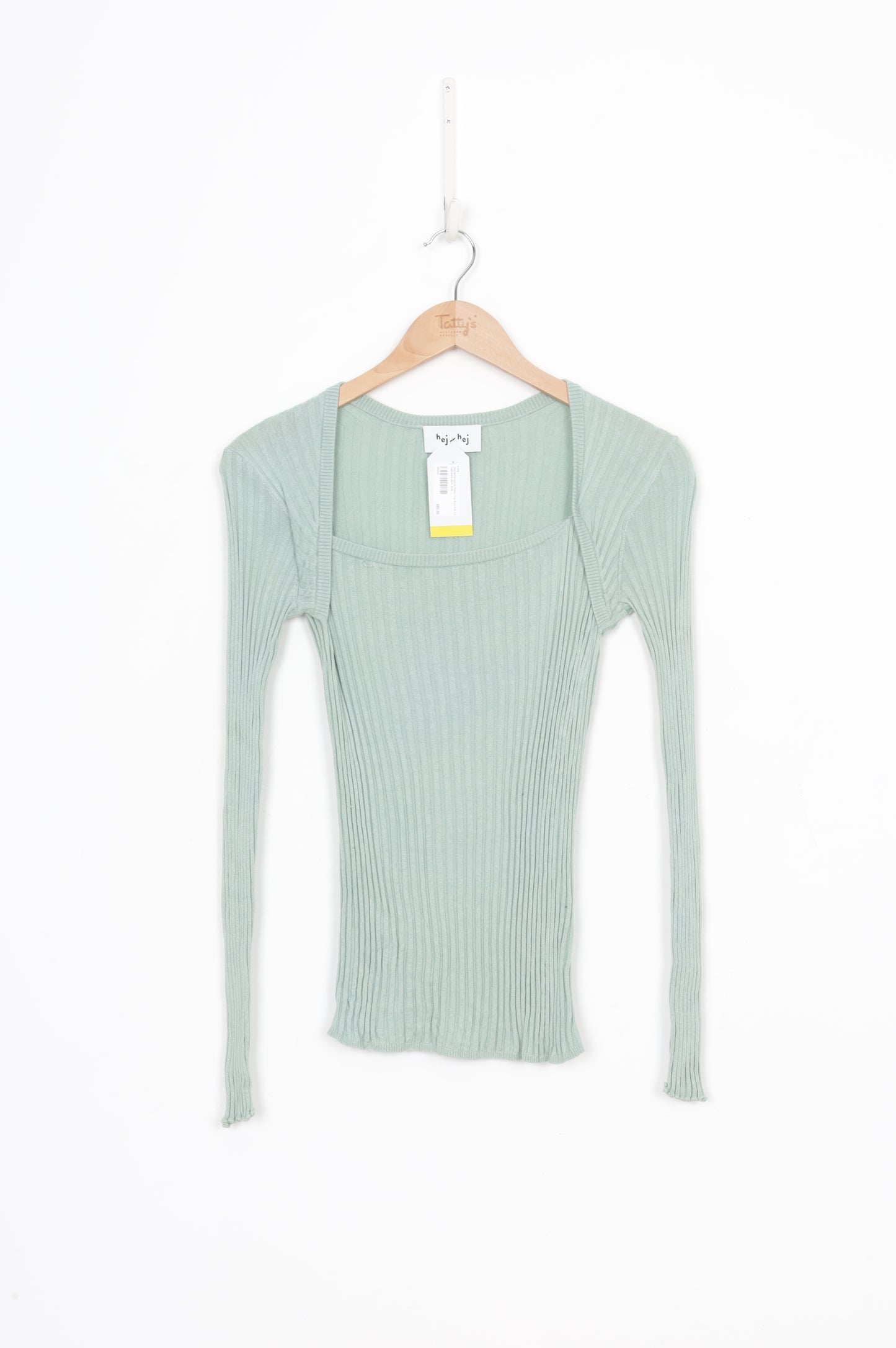 hej/hej Womens Green Top Size O/S