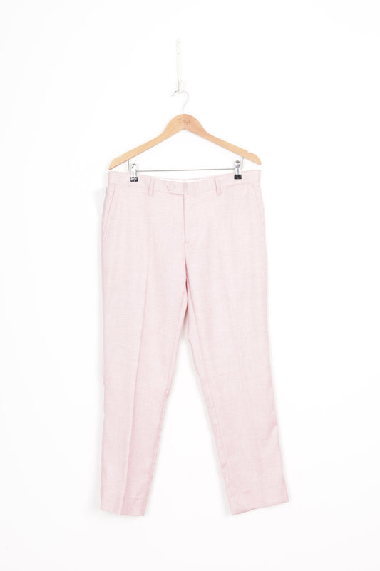 Politix Mens Pink Pants Size 36