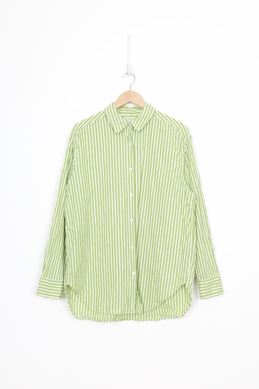 Samsoe Samsoe Womens Green Shirt Size M