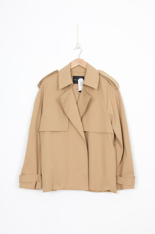 Camila & Marc Womens Khaki Jacket Size S