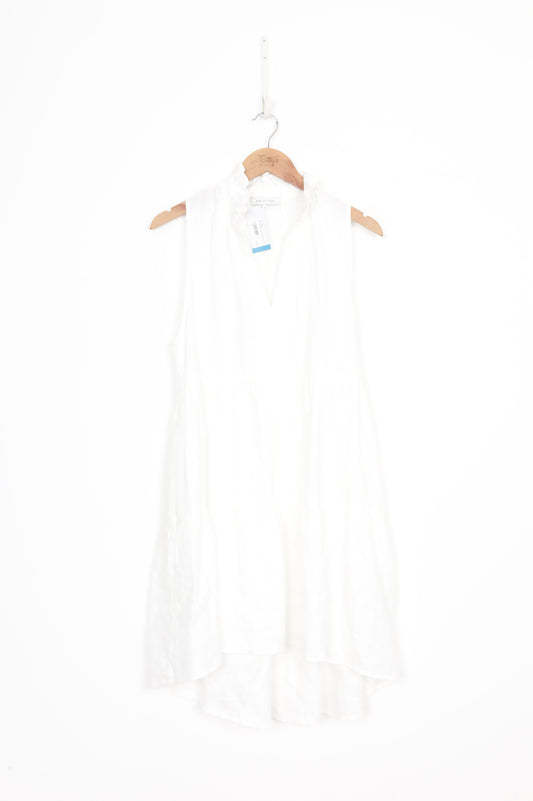 S/B/ by Saba Womens White Dress Size S