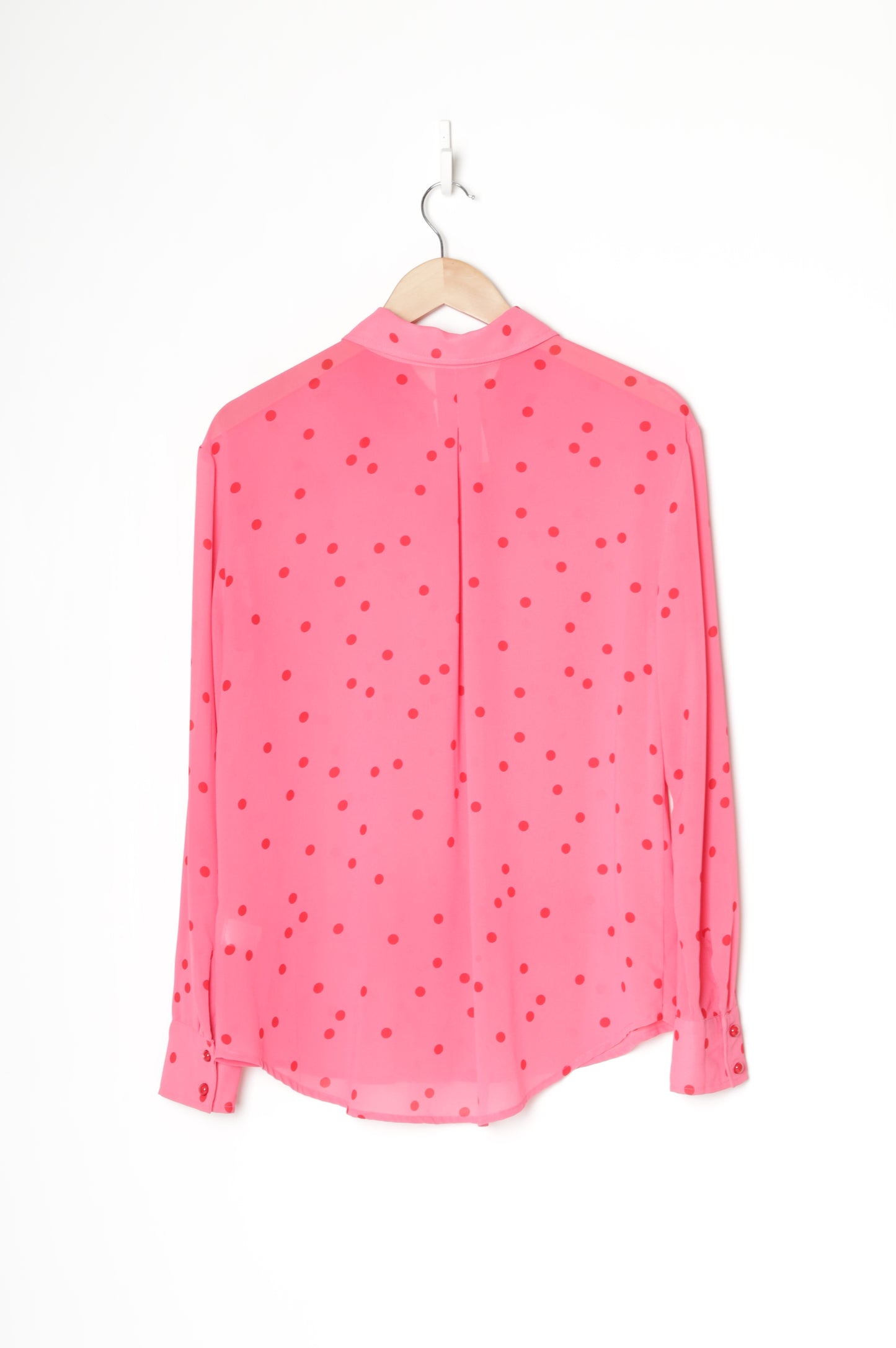 Sylvester by Kate Sylvester Womens Pink Blouse Size L