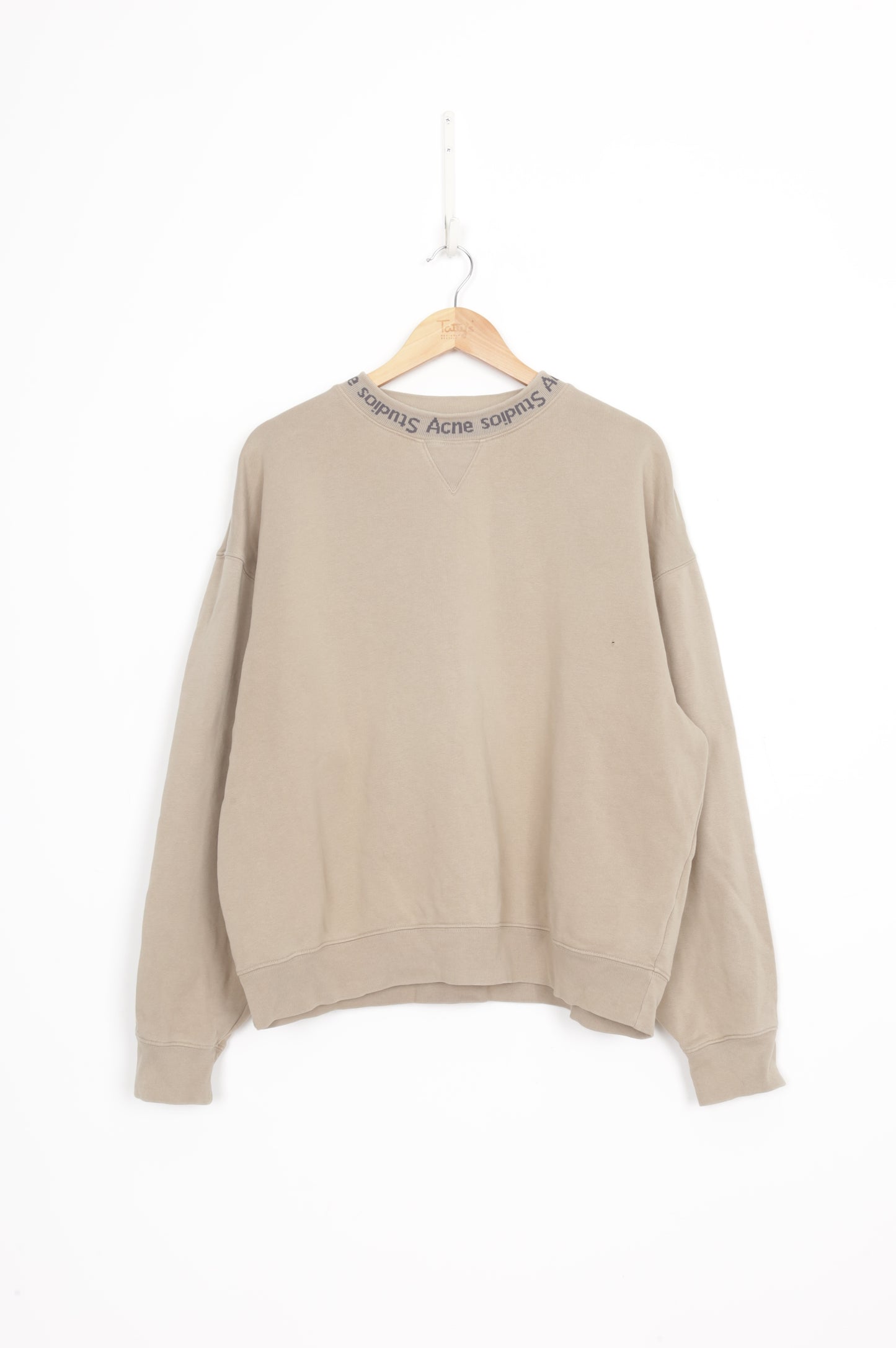 Acne Studio Mens Brown Sweatshirt Size M