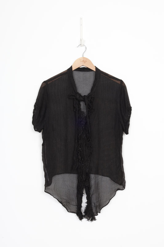 Zambesi Womens Black Top Size 14