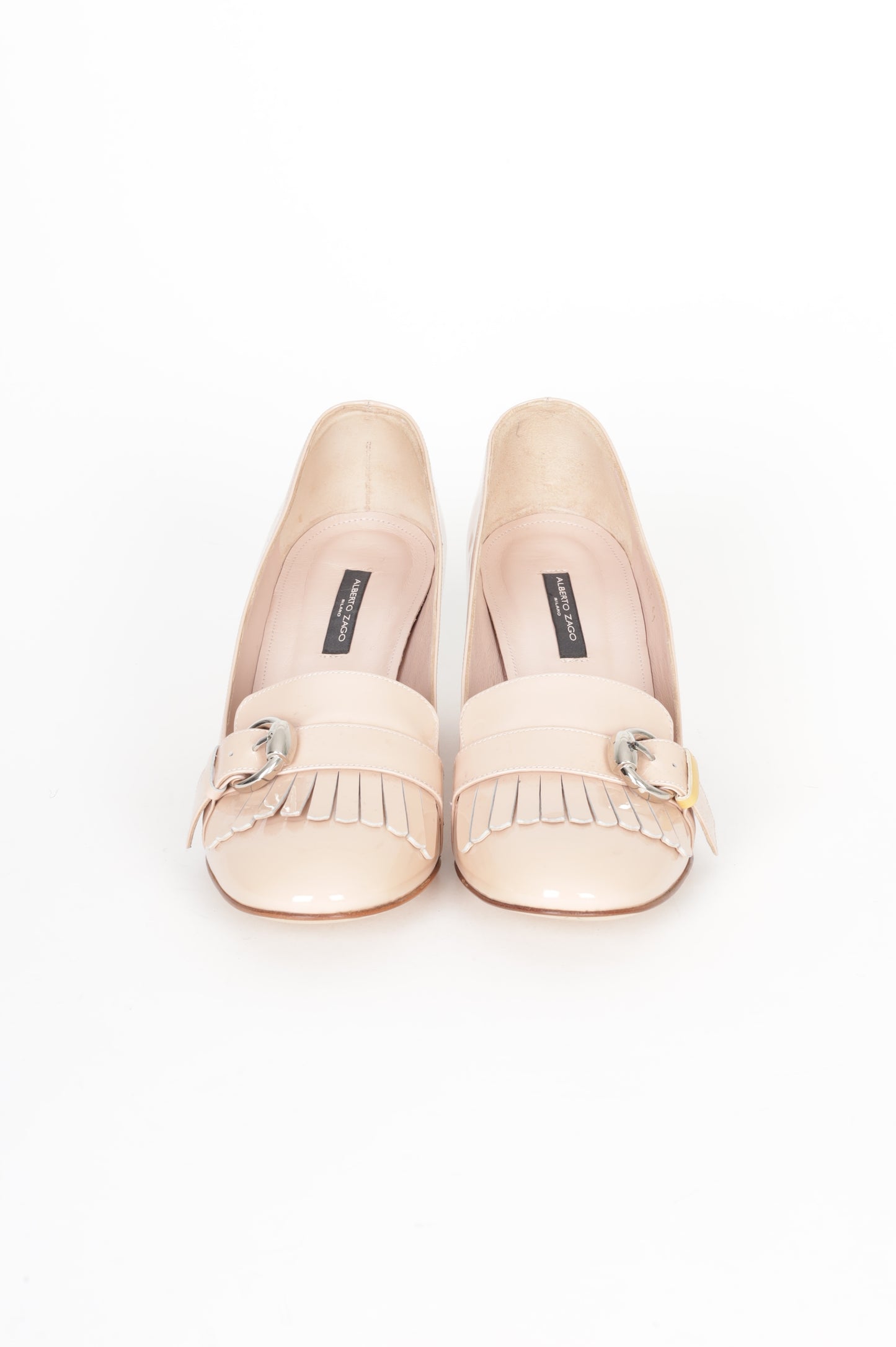 Alberto Zago Womens Beige Heels Size EU 41