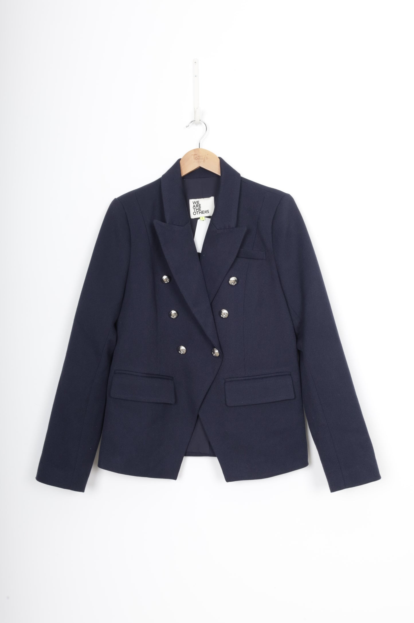 We are the Others Womens Blue Blazer Size 5