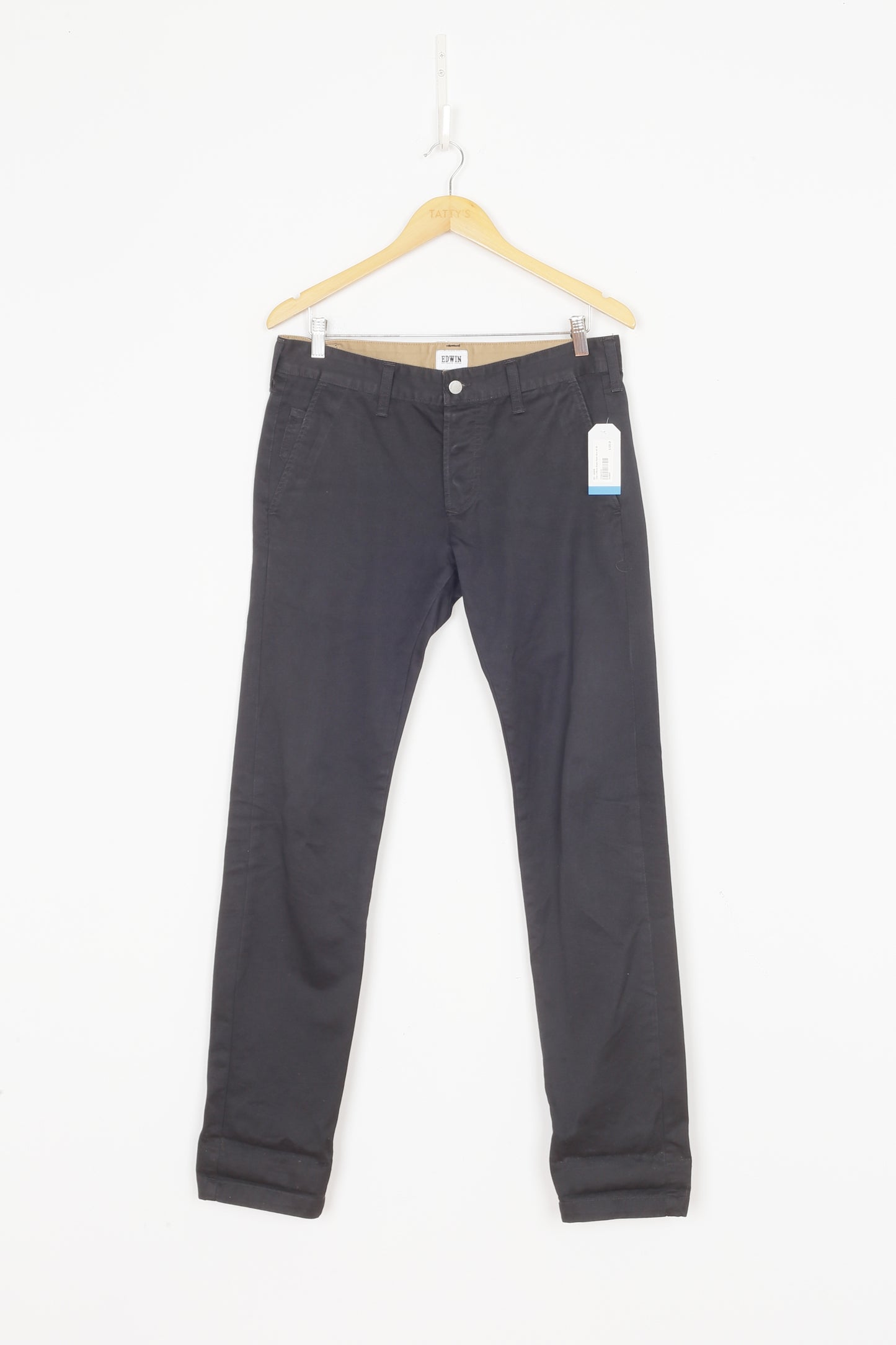 Edwin Mens Black Pants Size W 30