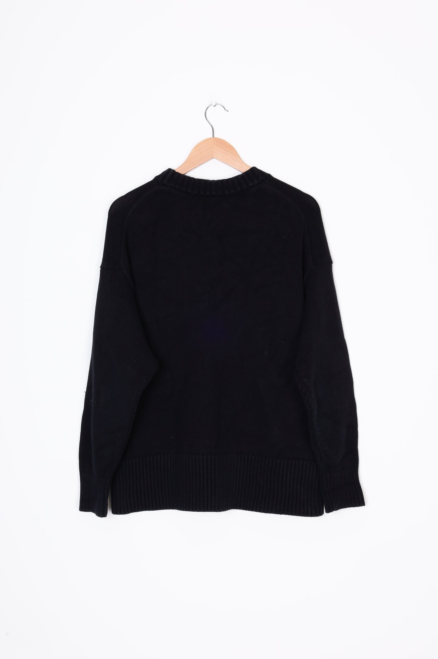 A. Emery Womens Black Jumper Size S