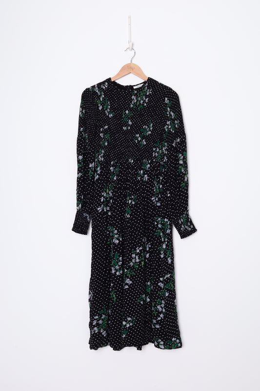 Ganni Womens Black Dress Size 36