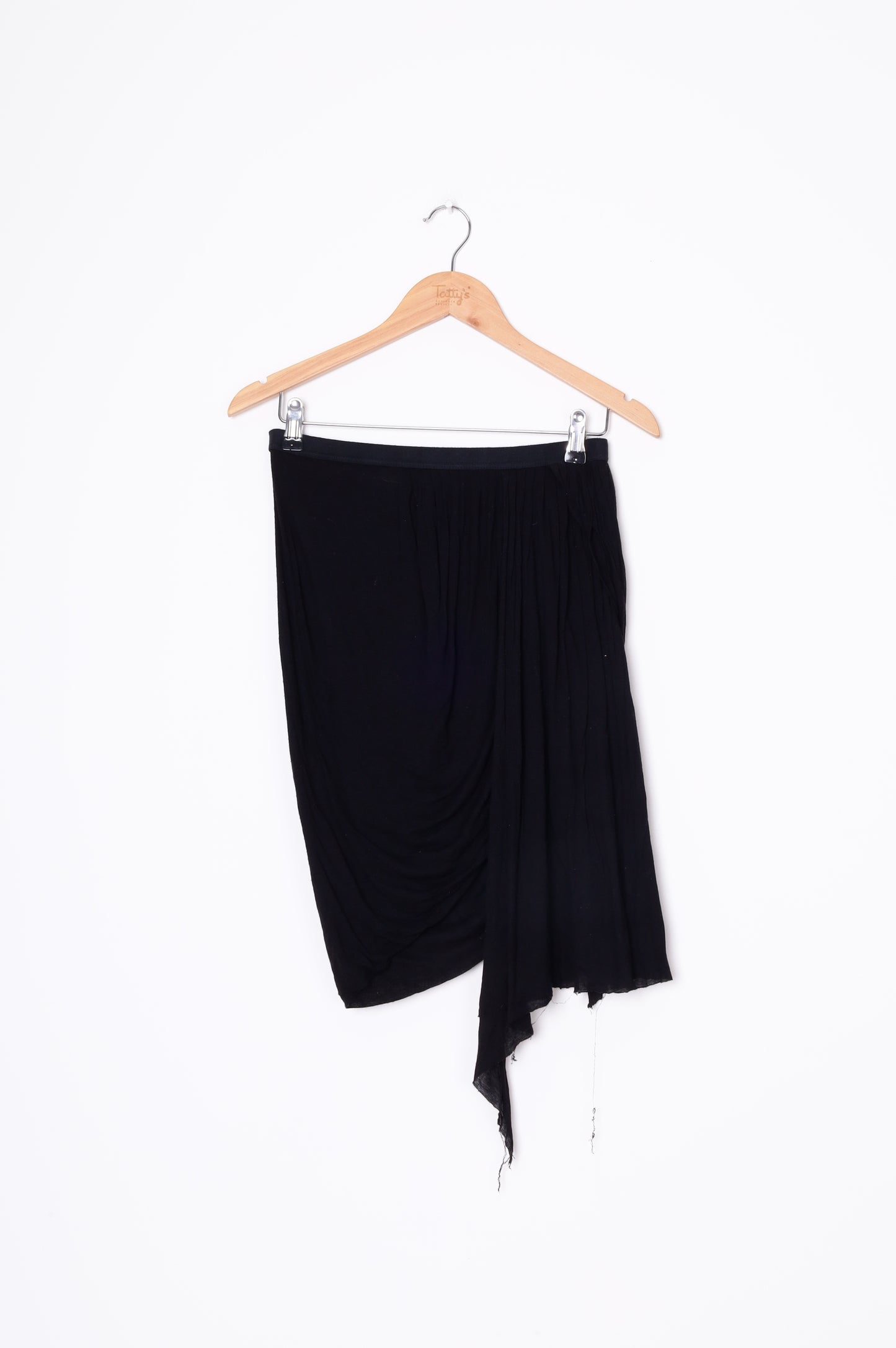 Rick Owens Womens Black Skirt Size 8