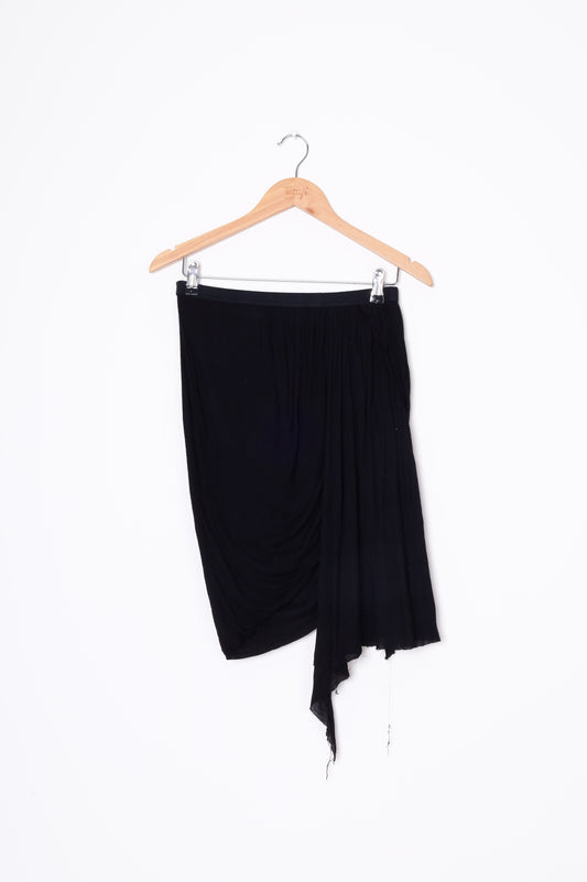 Rick Owens Womens Black Skirt Size 8
