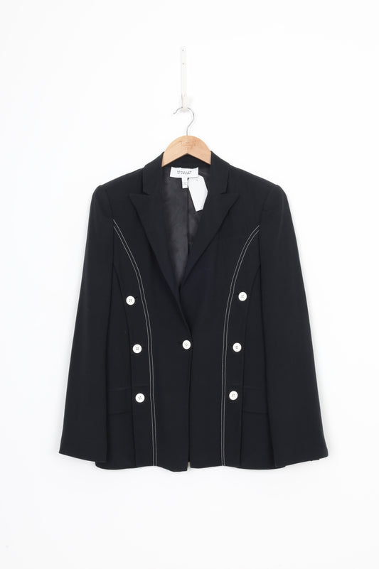 Derek Lam 10 Crosby Womens Black Blazer Size 4