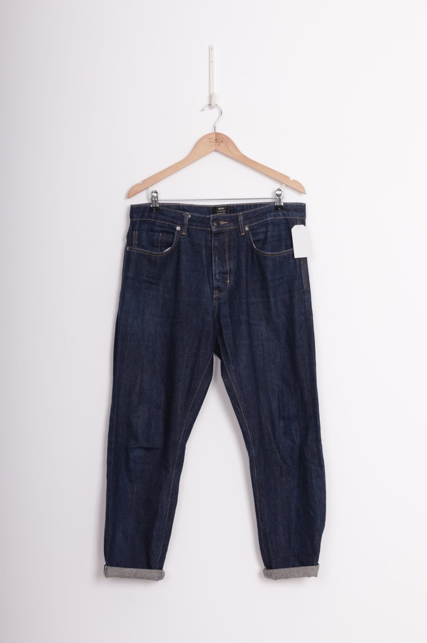 Neuw Mens Blue Jeans Size W 34