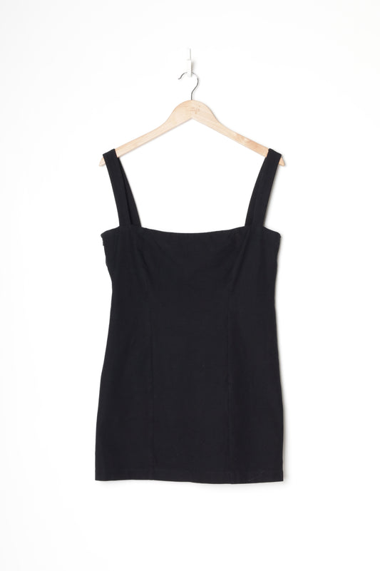 ellis Womens Black Dress Size 12