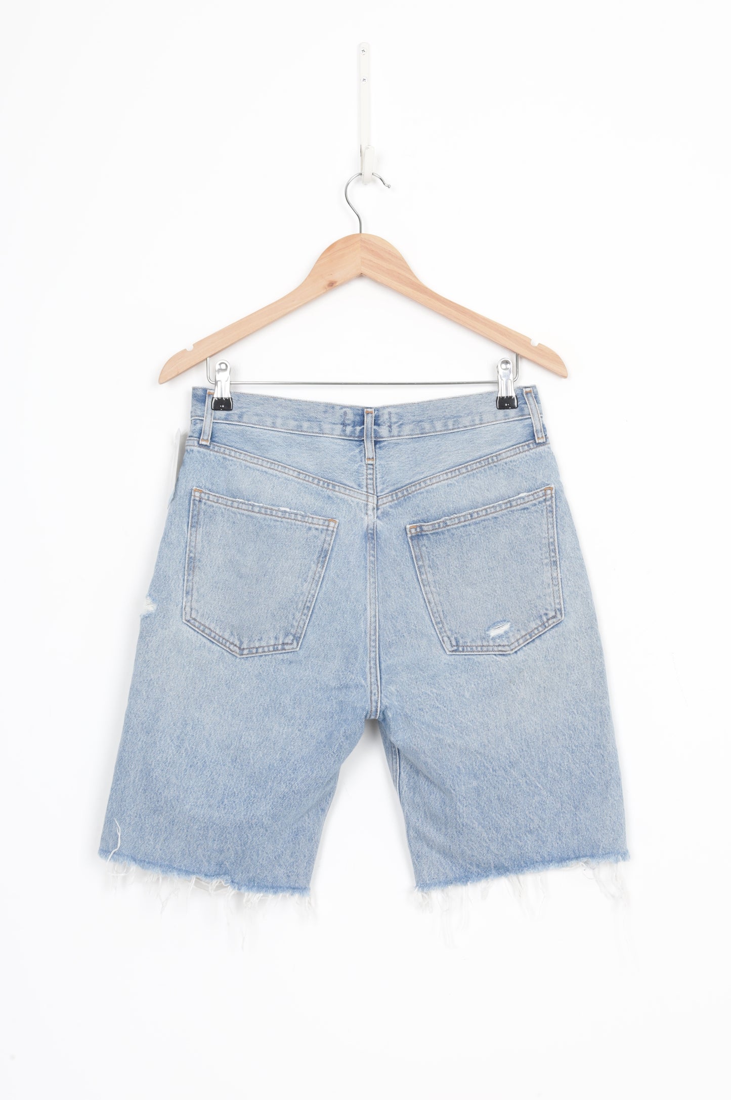 AGOLDE Womens Blue Shorts Size W 27