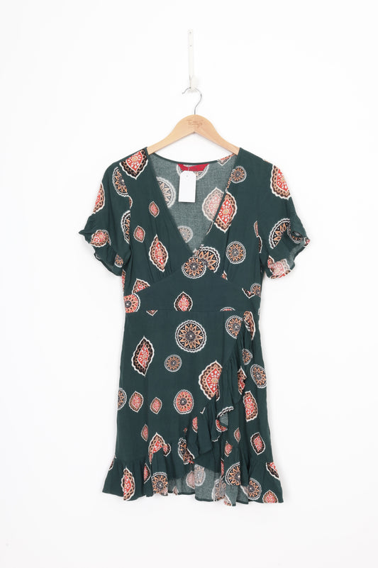Tigerlily Womens Green Dress Size 10