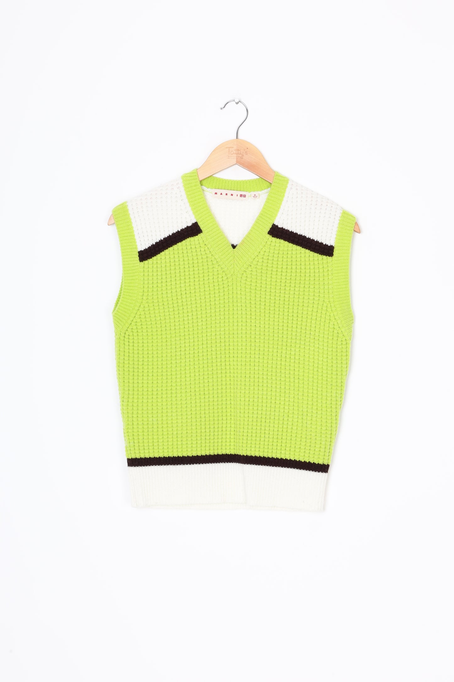 Uniqlo x Marni Womens Green Vest Size M
