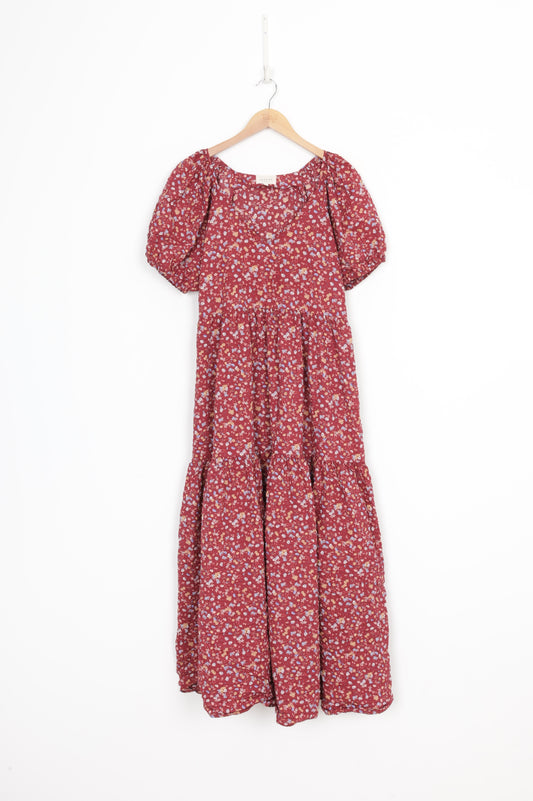 Sezane Womens Red Dress Size EU 44