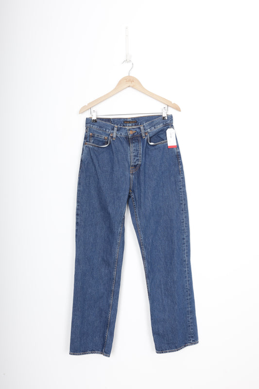 Nudie Jeans Womens Blue Jeans Size W 28