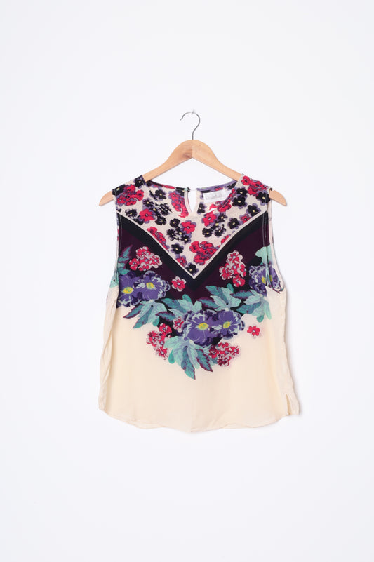 Shakuhachi Womens Cream Top Size 12