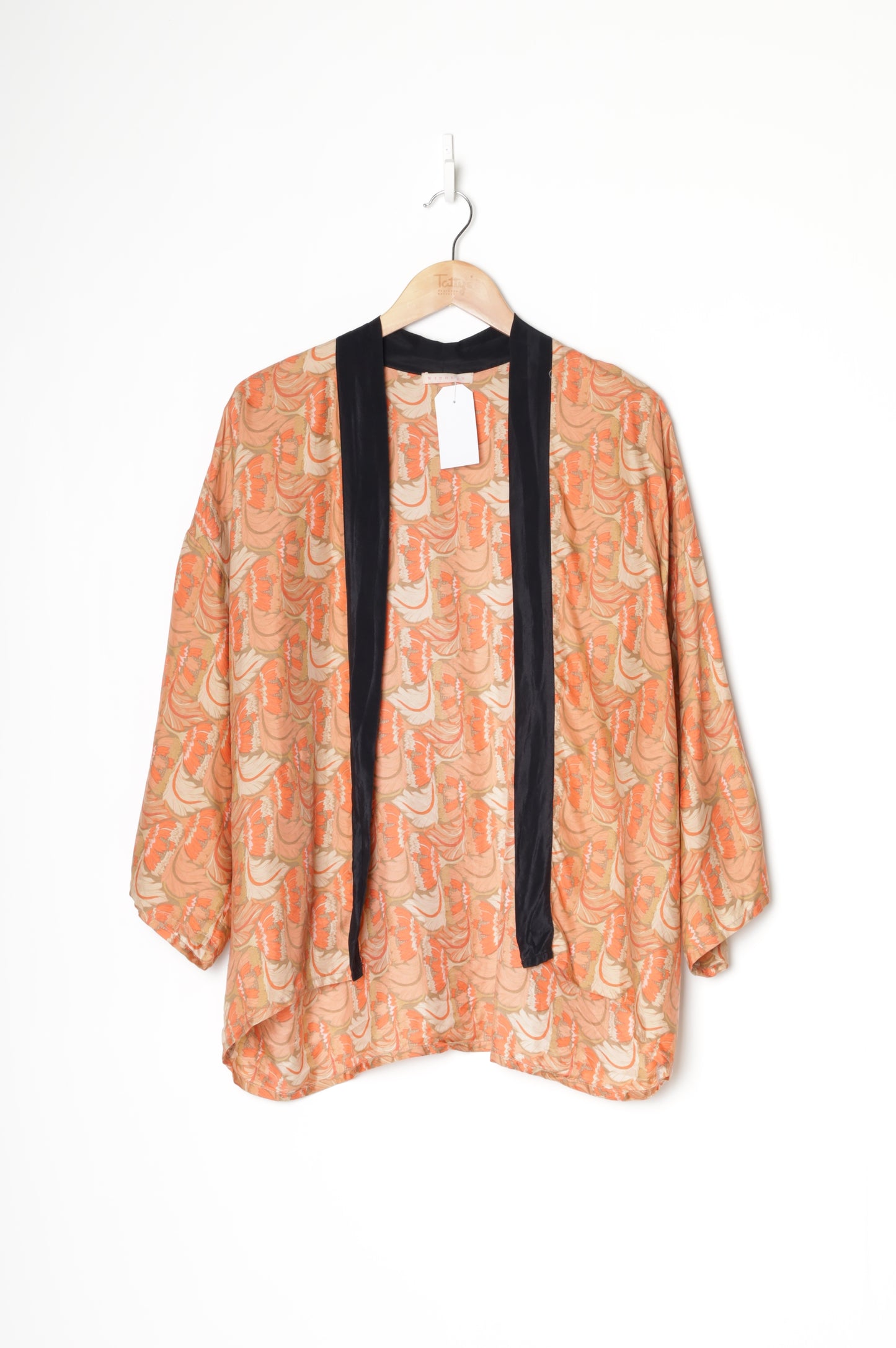 Widdess Womens Orange Top Size M