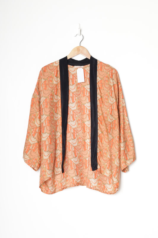 Widdess Womens Orange Top Size M