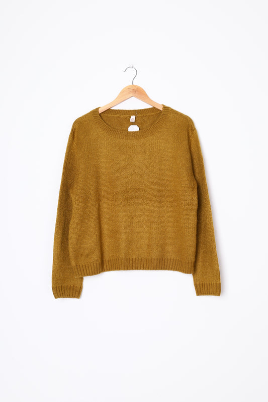 Sylvester Womens Green Jumper Size M