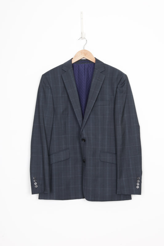 3 Wise Men Mens Blue Blazer Size 40