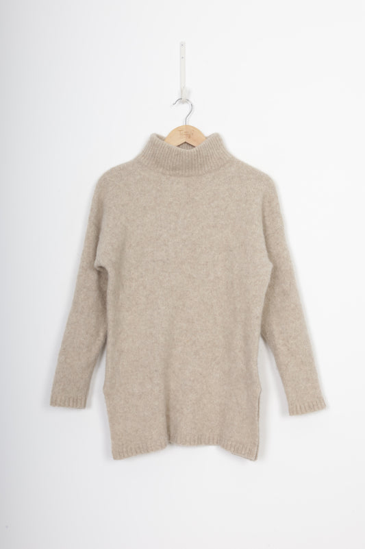 Remain Womens Beige Jumper Size 6