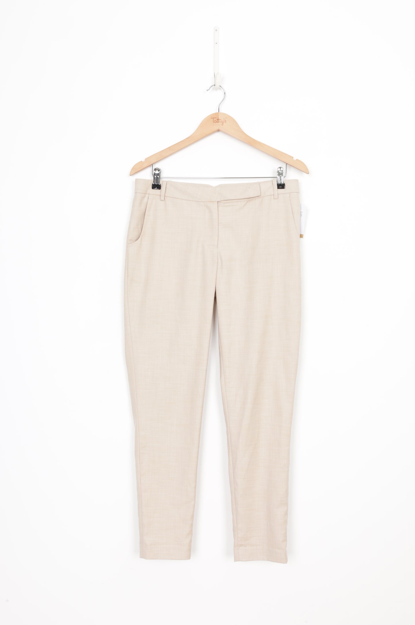Turet Knuefermann Womens Beige Pants Size 10