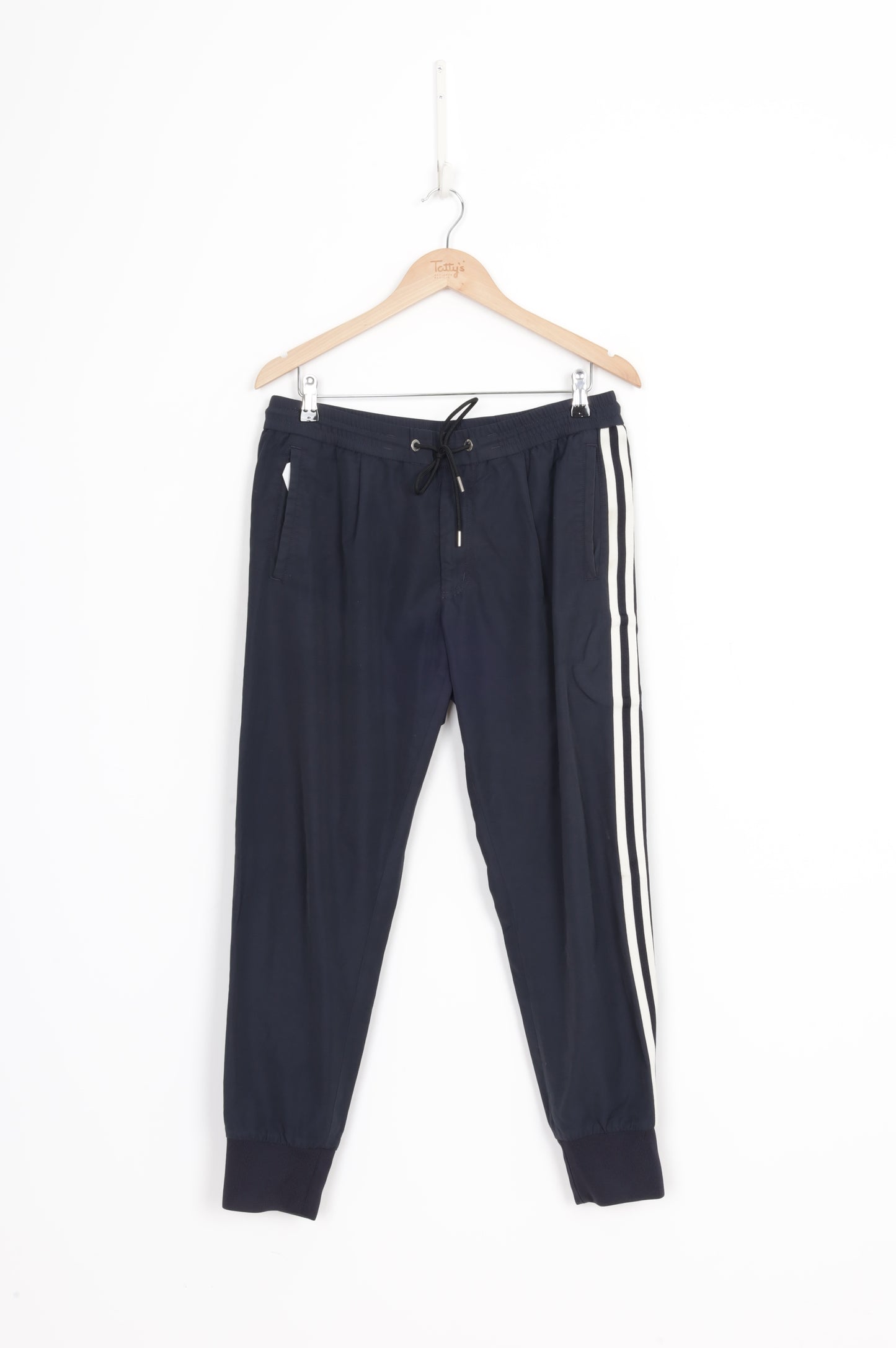 Moncler Womens Blue Pants Size 48