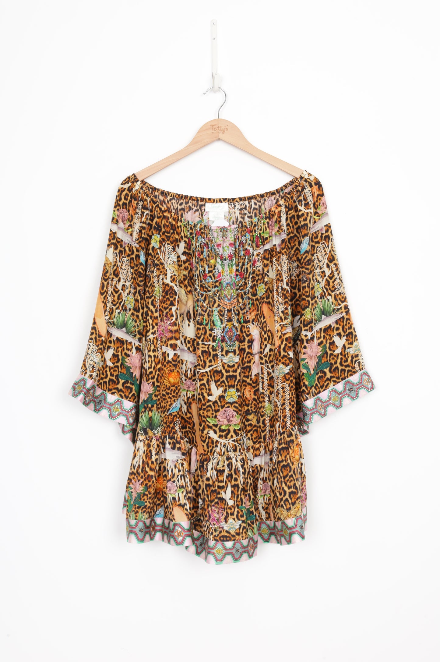 Camilla Womens Brown Dress Size S