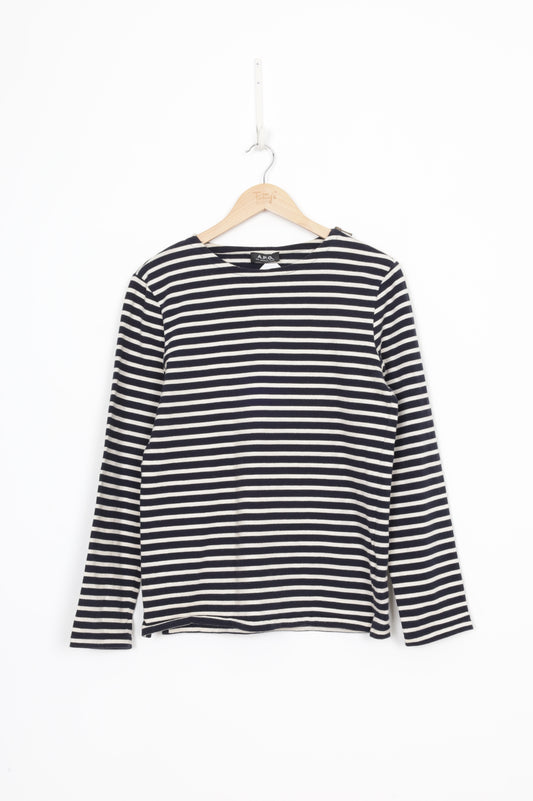 A.P.C Mens Blue Jumper Size M