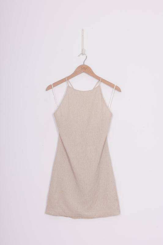 Third Form Womens Beige Dress Size S