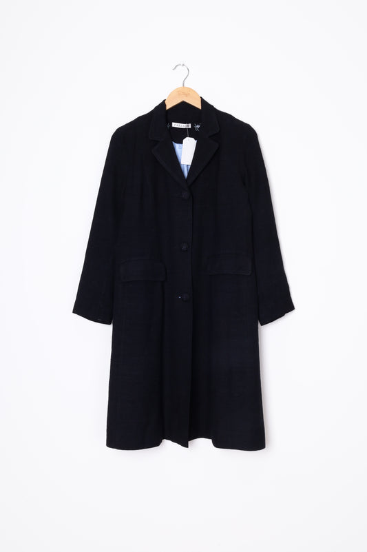 Carlson Womens Black Coat Size 12