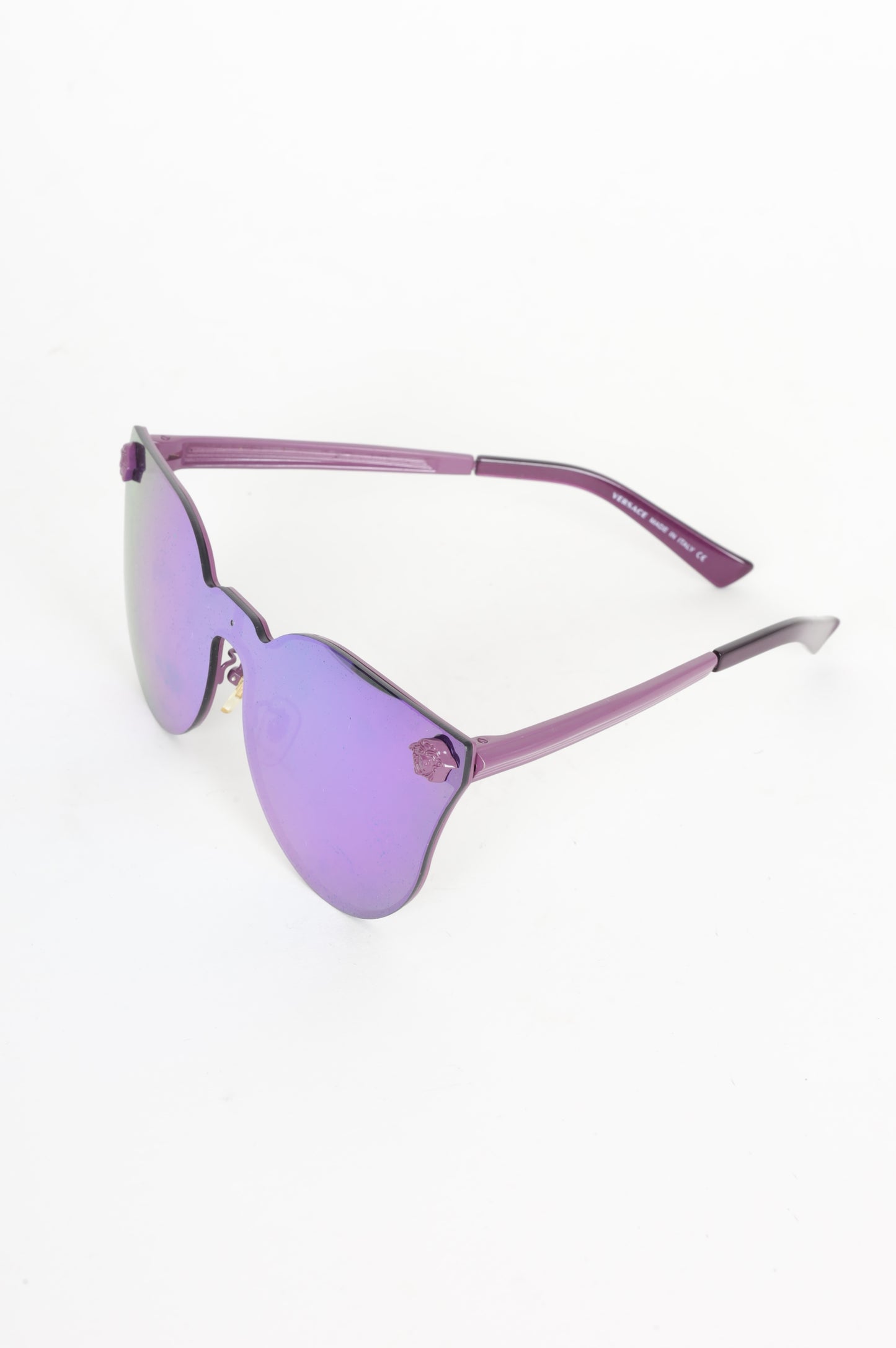 Versace Womens Purple Sunglasses Size O/S
