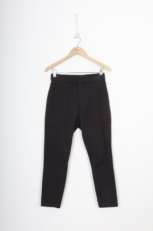 Bassike Womens Black Pants Size 0