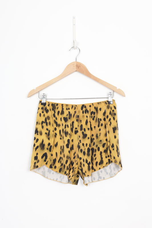 Anine Bing Womens Yellow Shorts Size S