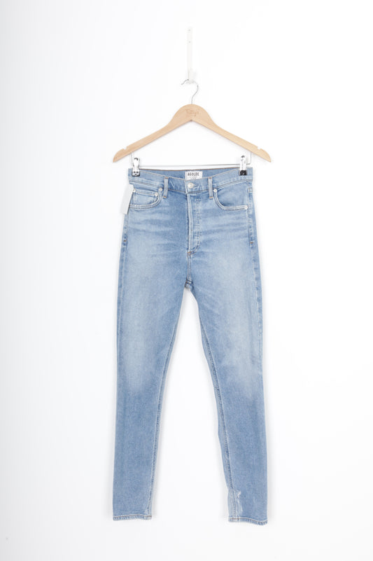 AGOLDE Womens Blue Jeans Size W 26