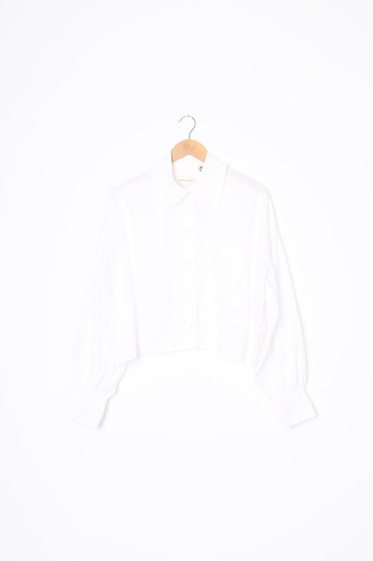 Karen Walker Womens White Shirt Size 14