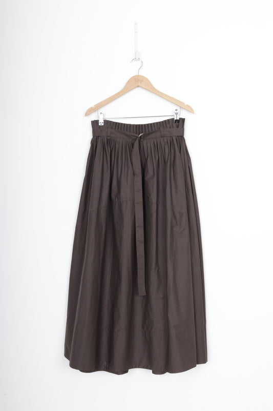 Lee Mathews Womens Brown Maxi Skirt Size 2