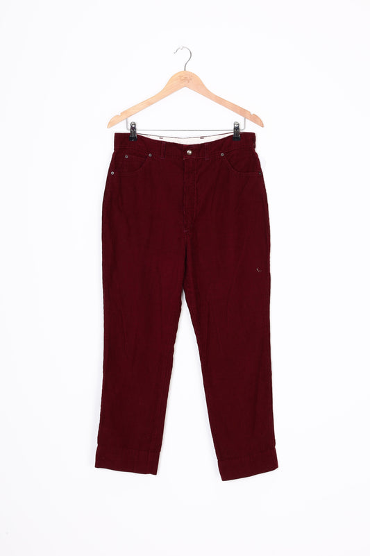 Studz - Vintage Womens Red Pants Size 8