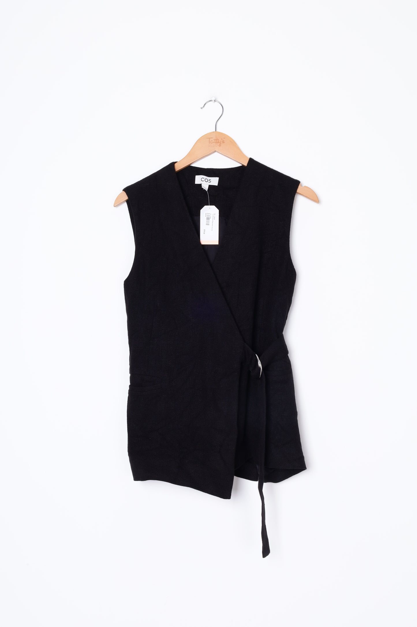 Cos Womens Black Vest Size 34
