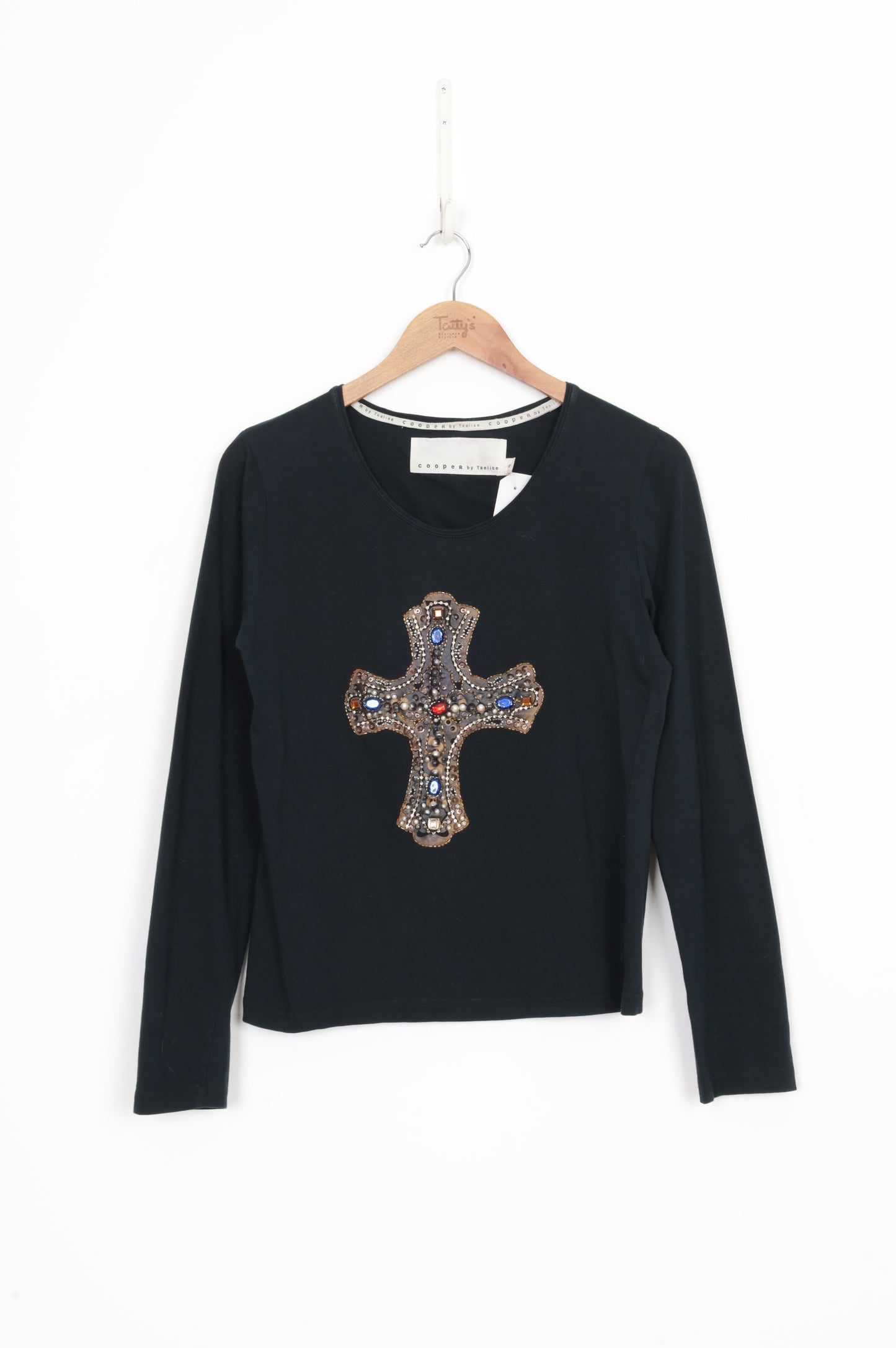 Cooper by Trelise Womens Blue Top Size 12