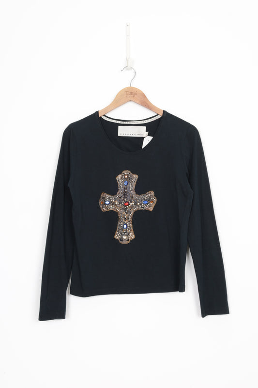 Cooper by Trelise Womens Blue Top Size 12